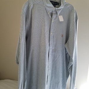 Ralph Lauren Mens Yarmouth Cotton Oxford EUC
